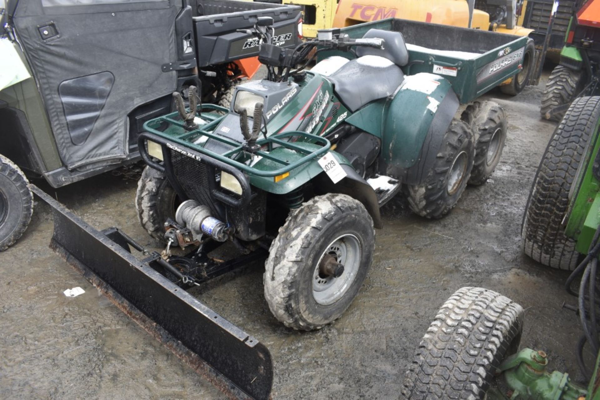 Polaris Magnum 425 6X6 ATV with Snow Plow