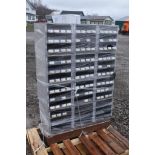 12 Servalite 6 Compartment Hardware Bins