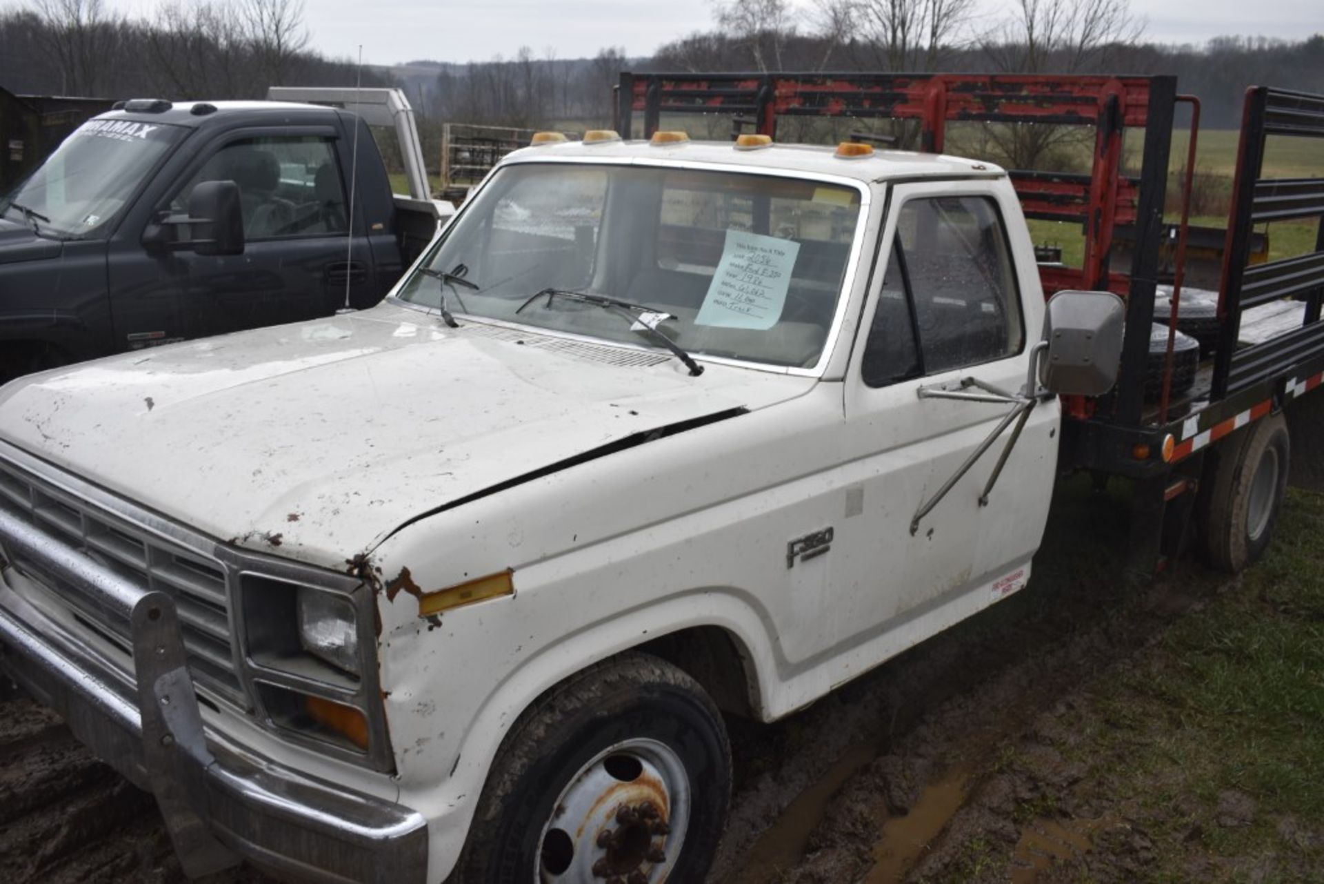 1986 Ford F-350 Stake Body Truck - Image 6 of 40