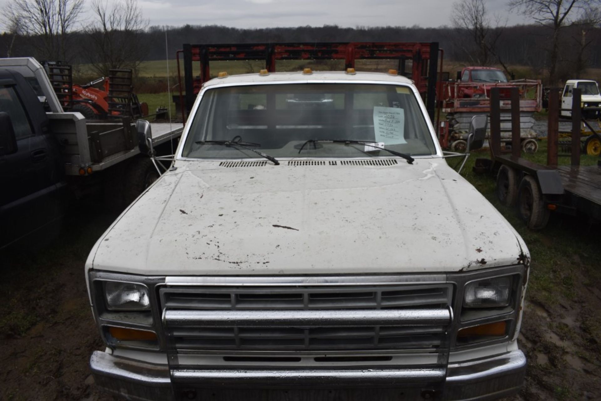 1986 Ford F-350 Stake Body Truck - Image 12 of 40