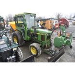 John Deere 750 Snow Plow Tractor