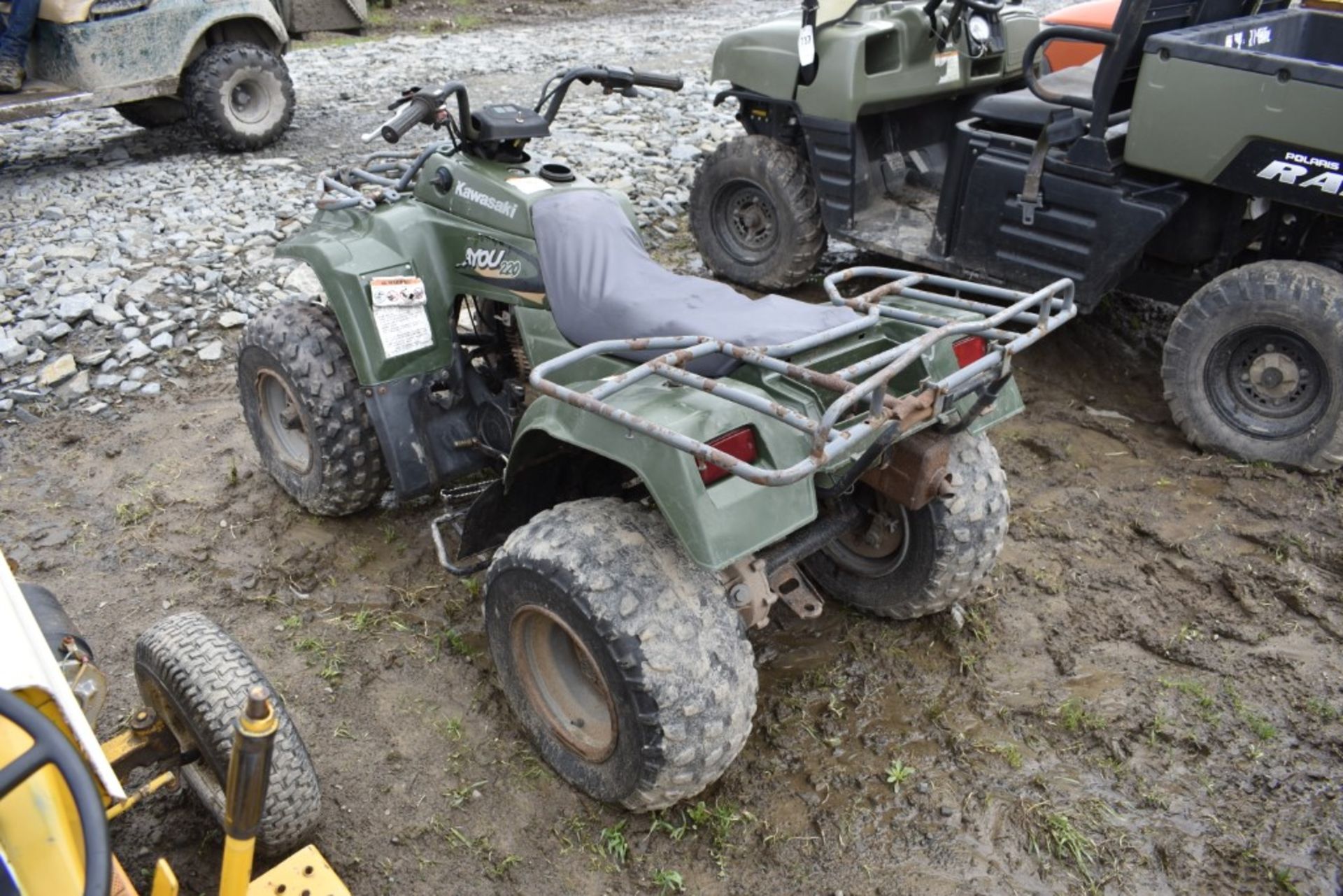 2001 Kawasaki Bayou 220 Fourwheeler - Image 8 of 10