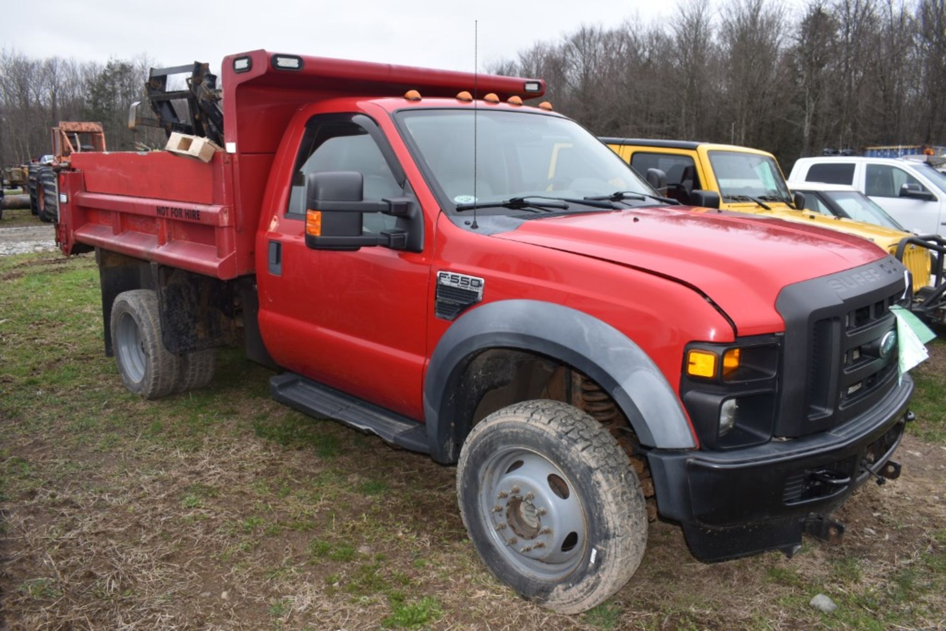 2010 Ford F-550 XL Super Duty Plow Dump Truck