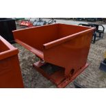 New KC Fork Mounted Self Tipping Dumpster