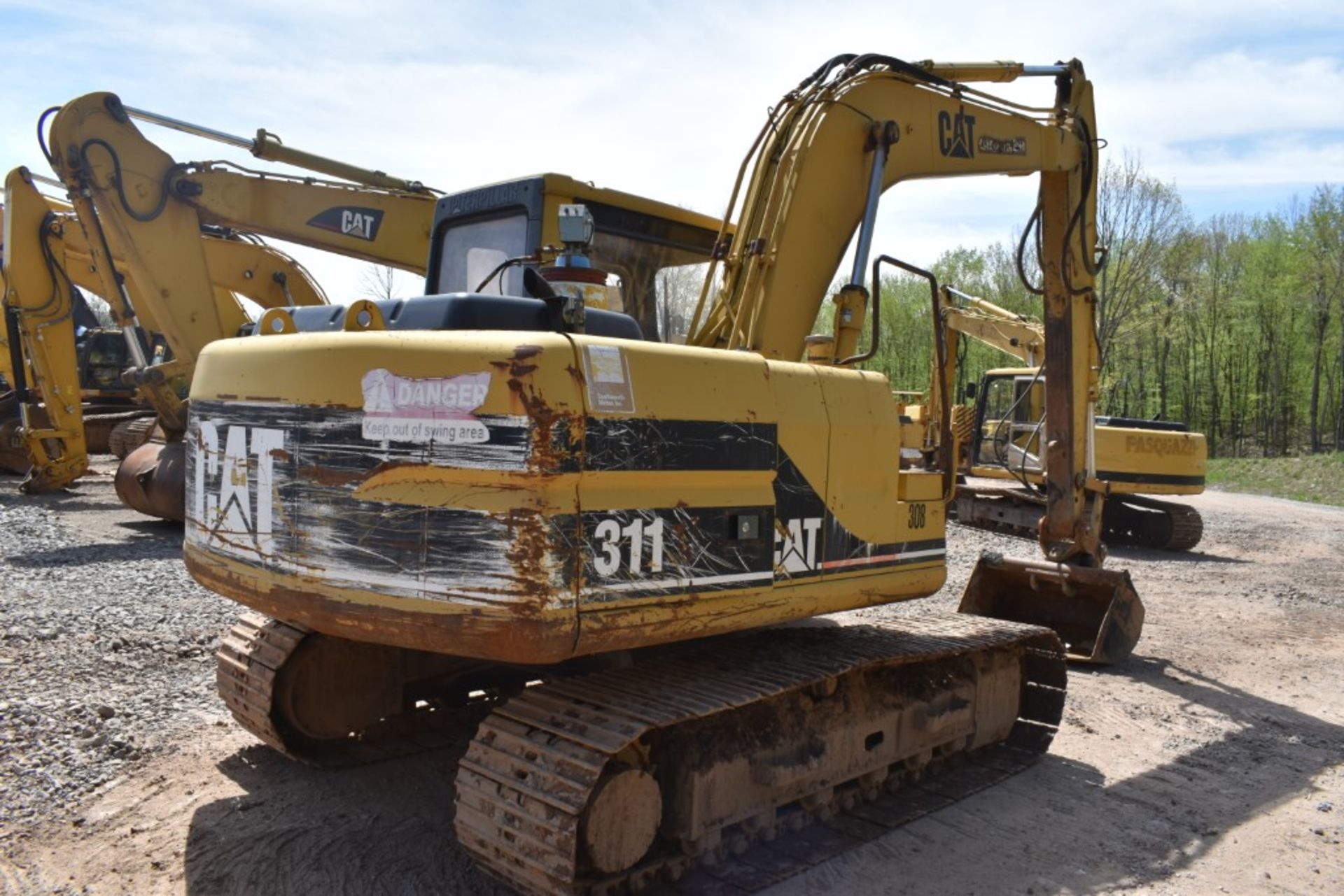 CAT 311 Excavator 21370 Hours, Runs and Operates, WR 48" Hydraulic Swivel Bucket, Auxiliary - Image 15 of 42