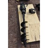 Mini Excavator Hydraulic Post Hole Digger New, with 7" Auger