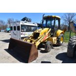 New Holland LB75B Backhoe 8052 Hours, Runs and Operates, 88" Bucket, 4WD, Outriggers, No Backhoe,