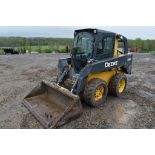 John Deere 318D Skid Steer 3488 Hours, Runs and Drives, Hydraulic Quick Attach, John Deere