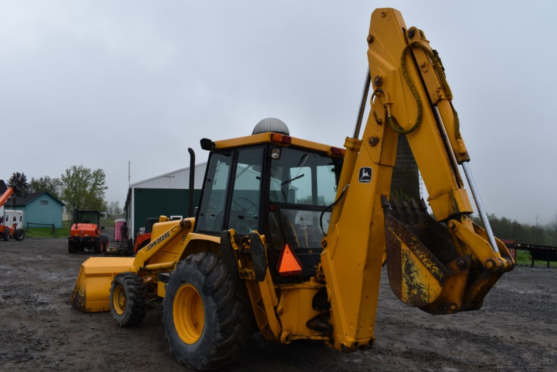 John Deere 510C Turbo Backhoe 5856 Hours, Runs and Operates, 4WD, 92" Bucket, Extendable Hoe, 24" - Image 6 of 33