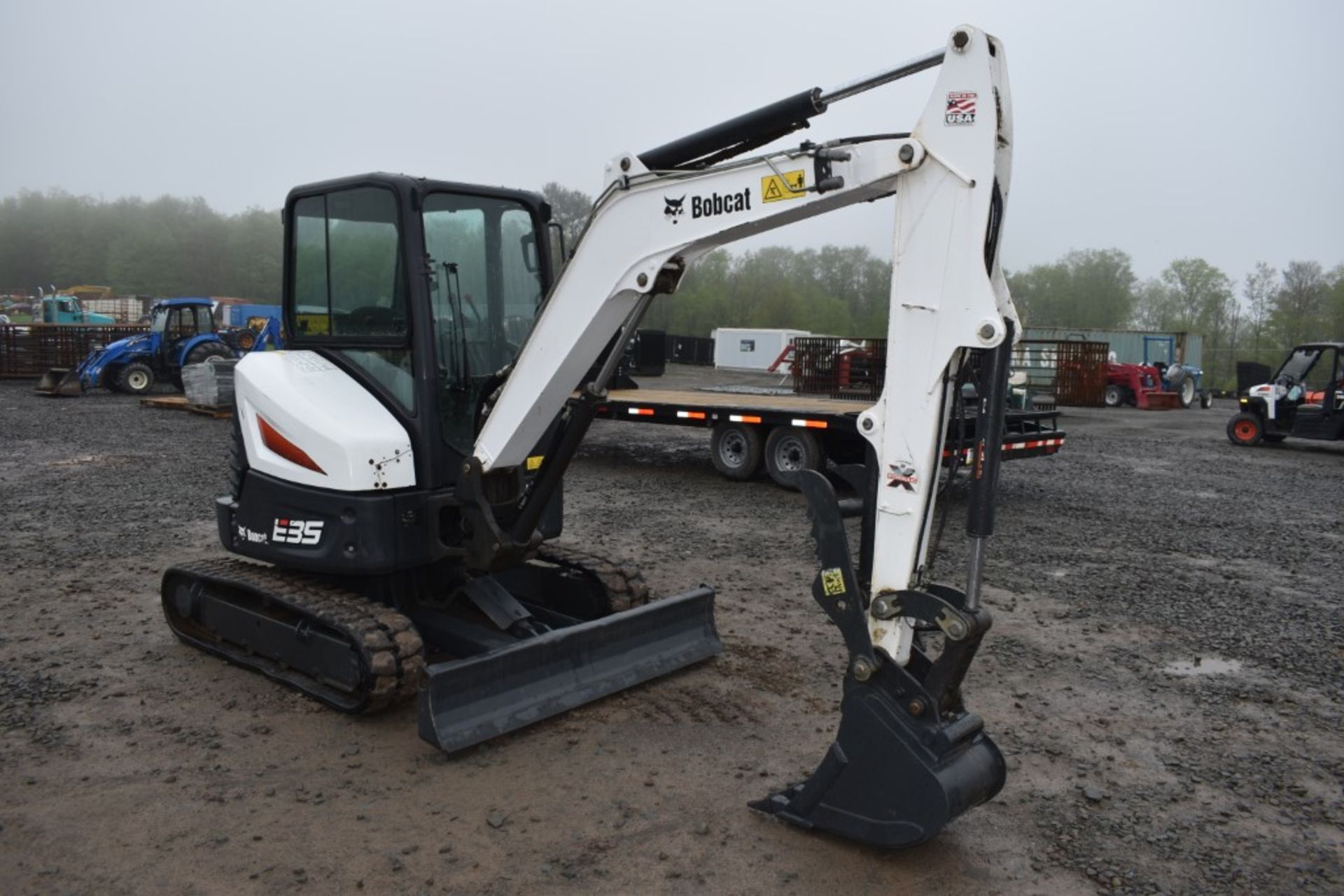 2020 Bobcat E35i Excavator 1006 Hours, Runs and Operates, 18" Bucket, Dual Auxiliary Hydraulics, - Image 7 of 36