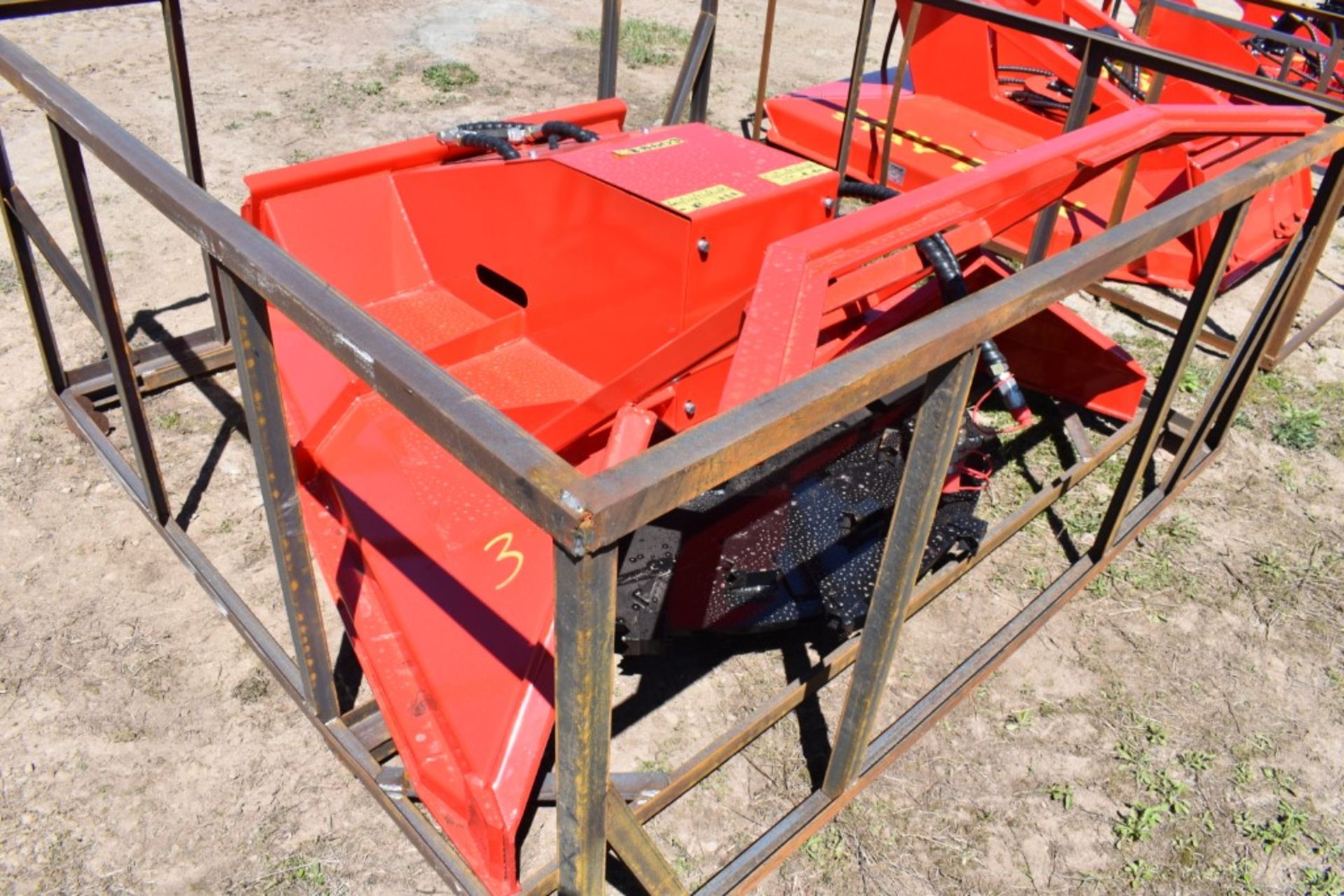 Top Cat Quick Attach 60" Forestry Disc Mulcher New, 72" Wide, 60" Disc - Image 2 of 4