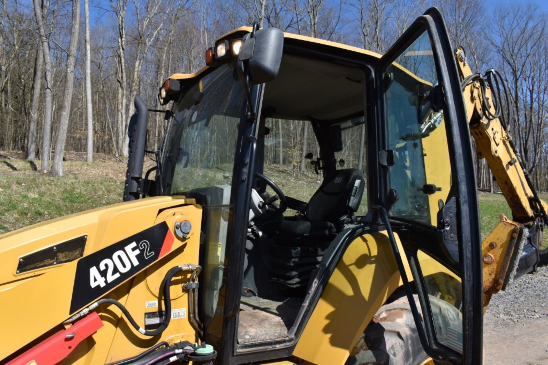 2018 CAT 420F2 Backhoe 2281 Hours, Runs and Operates, 4WD, CAT 89" 4 in 1 Bucket, Auxiliary - Image 23 of 31