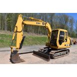 John Deere 190E Excavator 6520 Hours, Runs and Operates, WR 24" Bucket, Auxiliary Hydraulics,