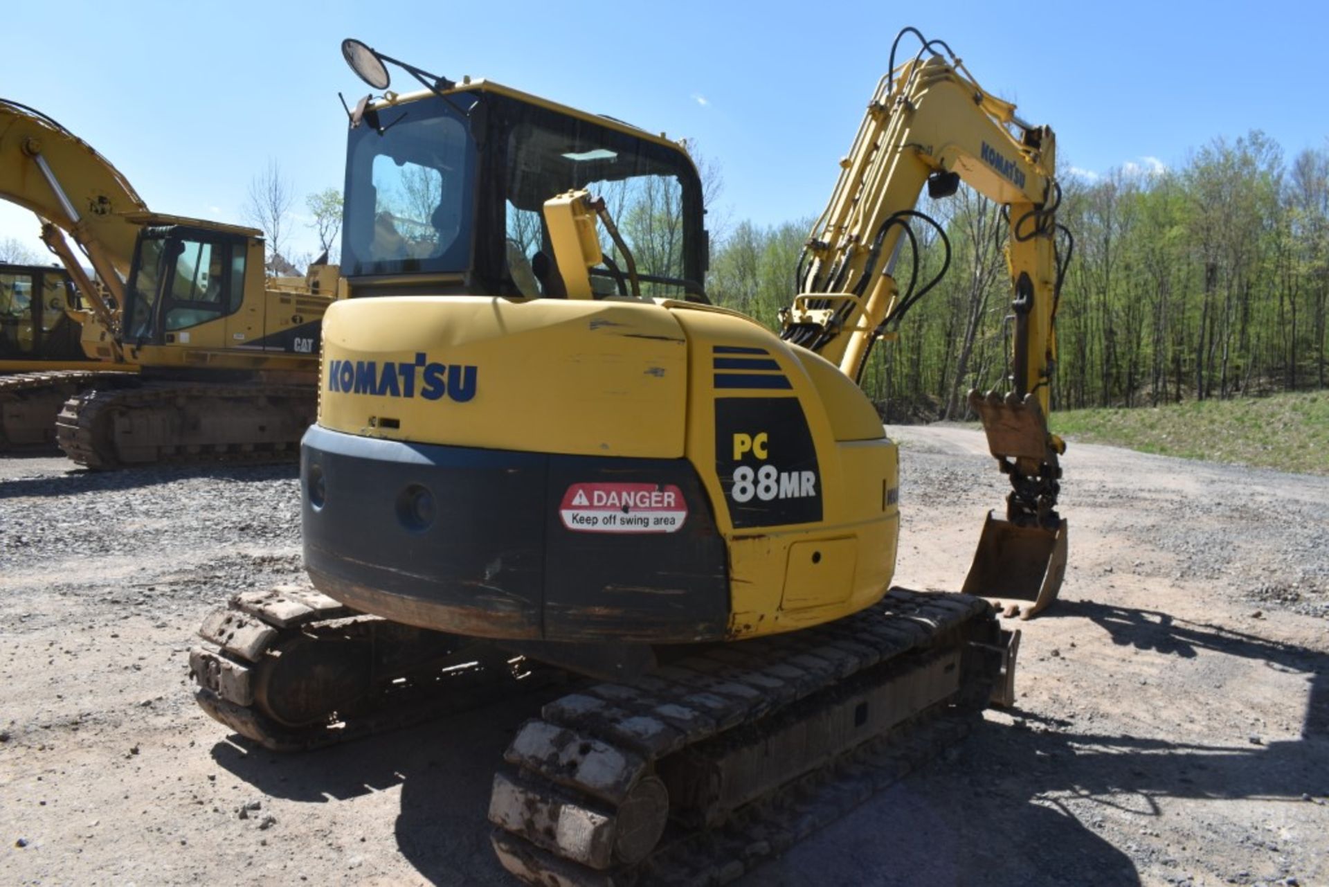 Komatsu PC88MR-8 Excavator 8704 Hours, Runs and Operates, WB 24" Bucket, Quick Coupler, Auxiliary - Image 16 of 49