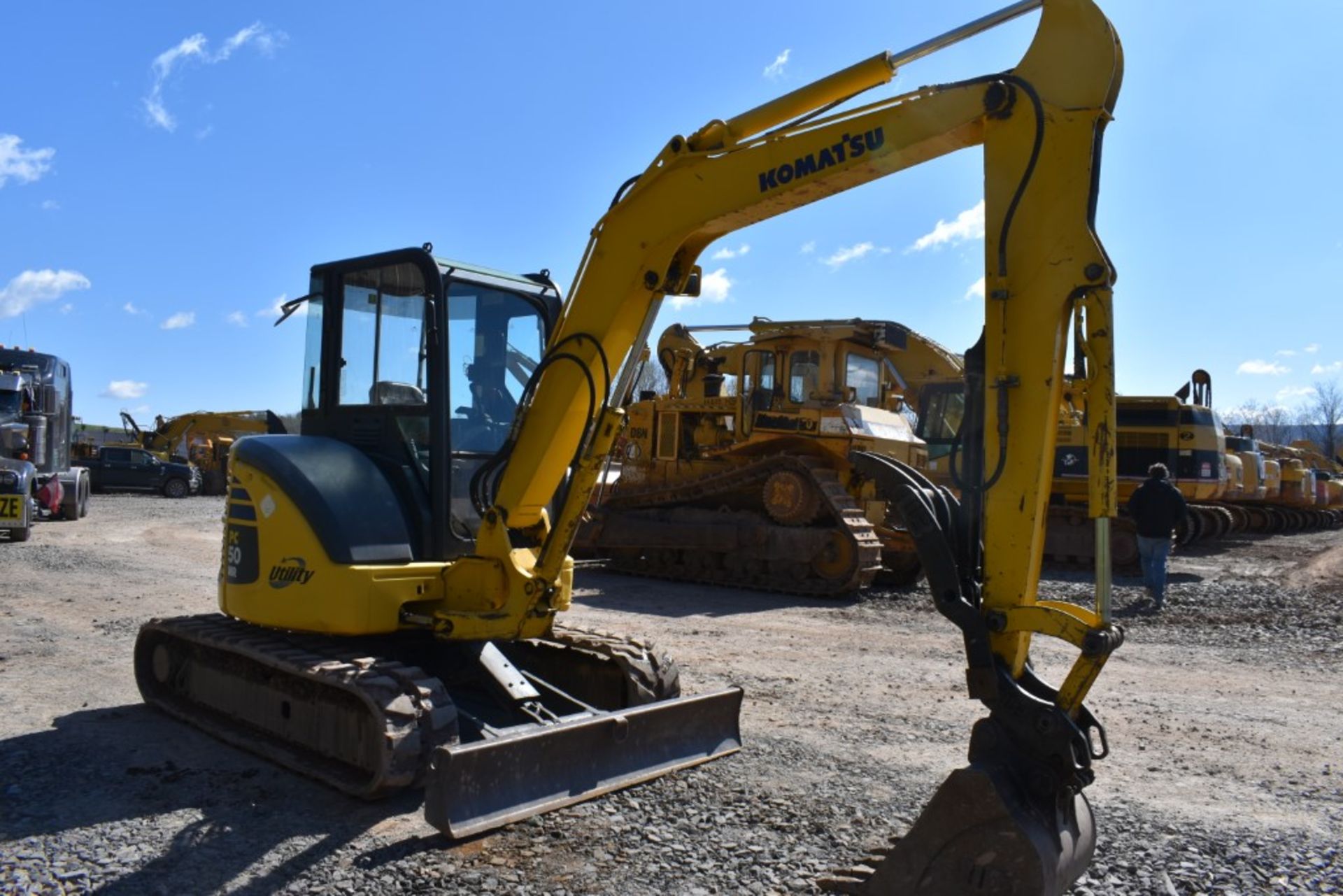 Komatsu PC50MR-2 Excavator 6643 Hours, Runs and Operates, WB 24" Bucket, WB Quick Coupler, Auxiliary - Image 7 of 44