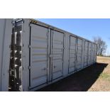 40' 5 Door Shipping Container New, 9' 6" High Cube