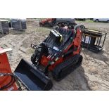 AGT Industrial LRT23 Skid Steer with Tracks Be Sure to Check Fluids, New, Mechanical Mini Quick