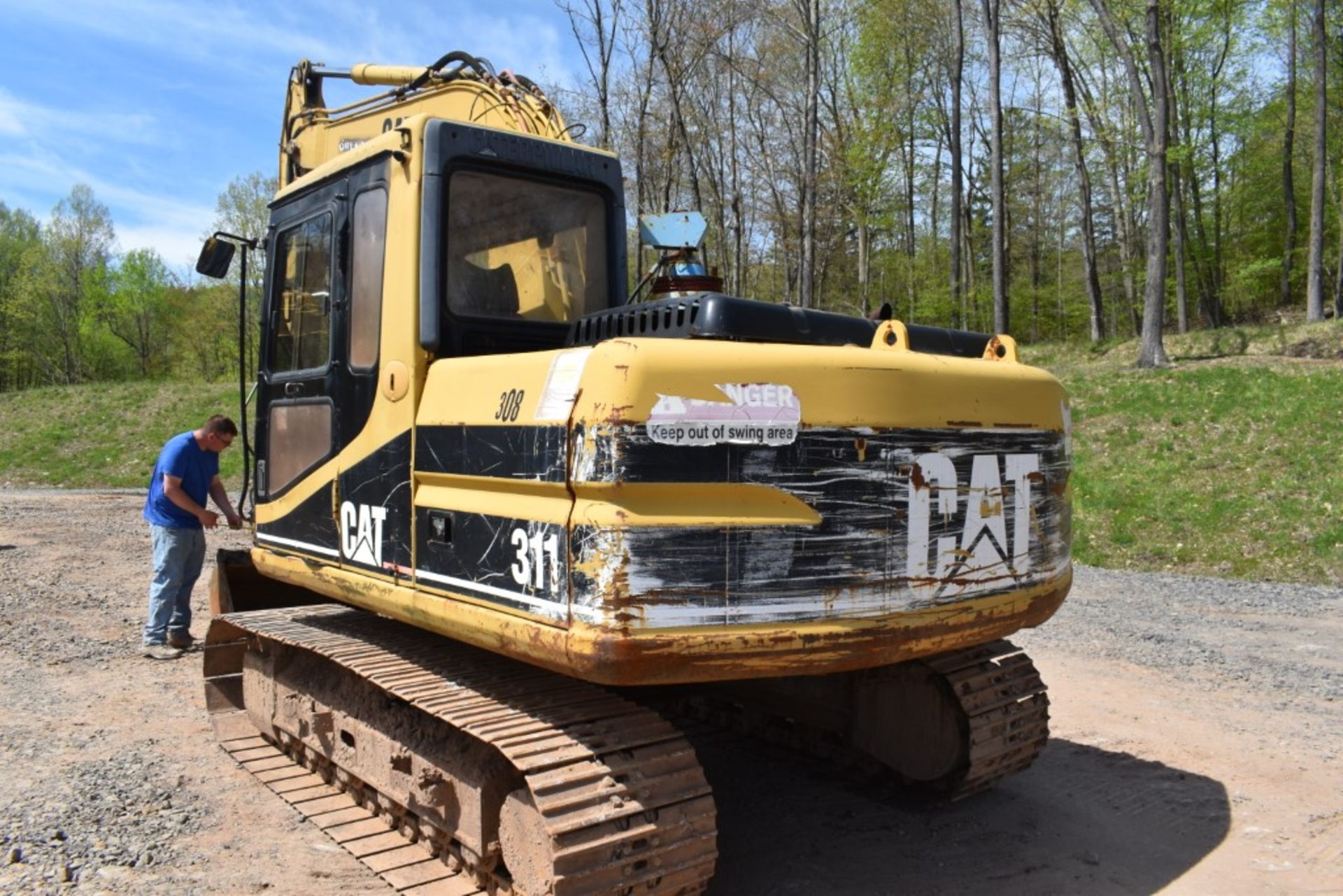 CAT 311 Excavator 21370 Hours, Runs and Operates, WR 48" Hydraulic Swivel Bucket, Auxiliary - Image 17 of 42