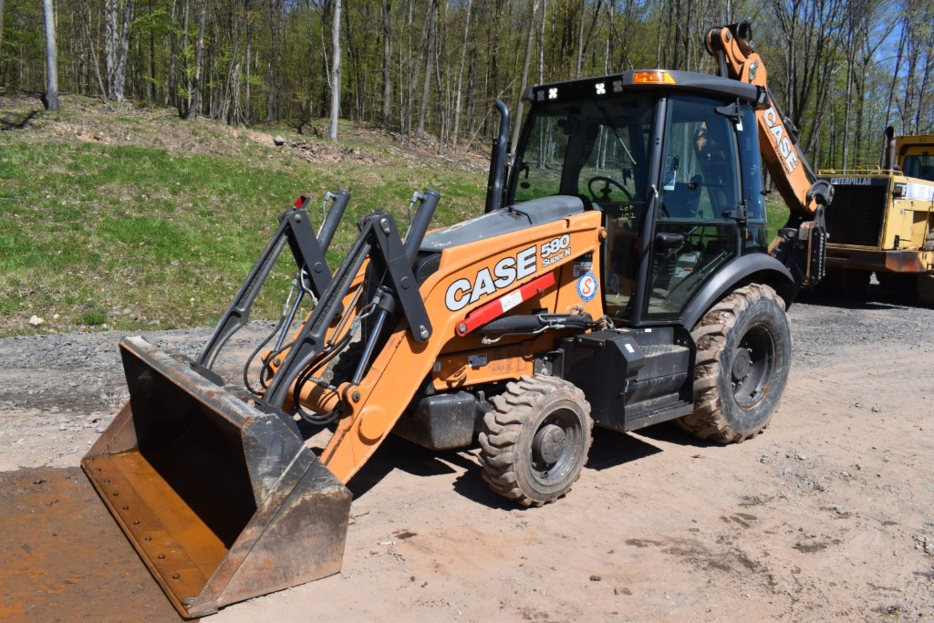 2019 Case 580 Super N Back Hoe 2271 Hours, Runs and Operates, 82" Bucket, Extendahoe, 12" Bucket,