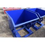 Fork Mounted Self Tipping Dumpster New