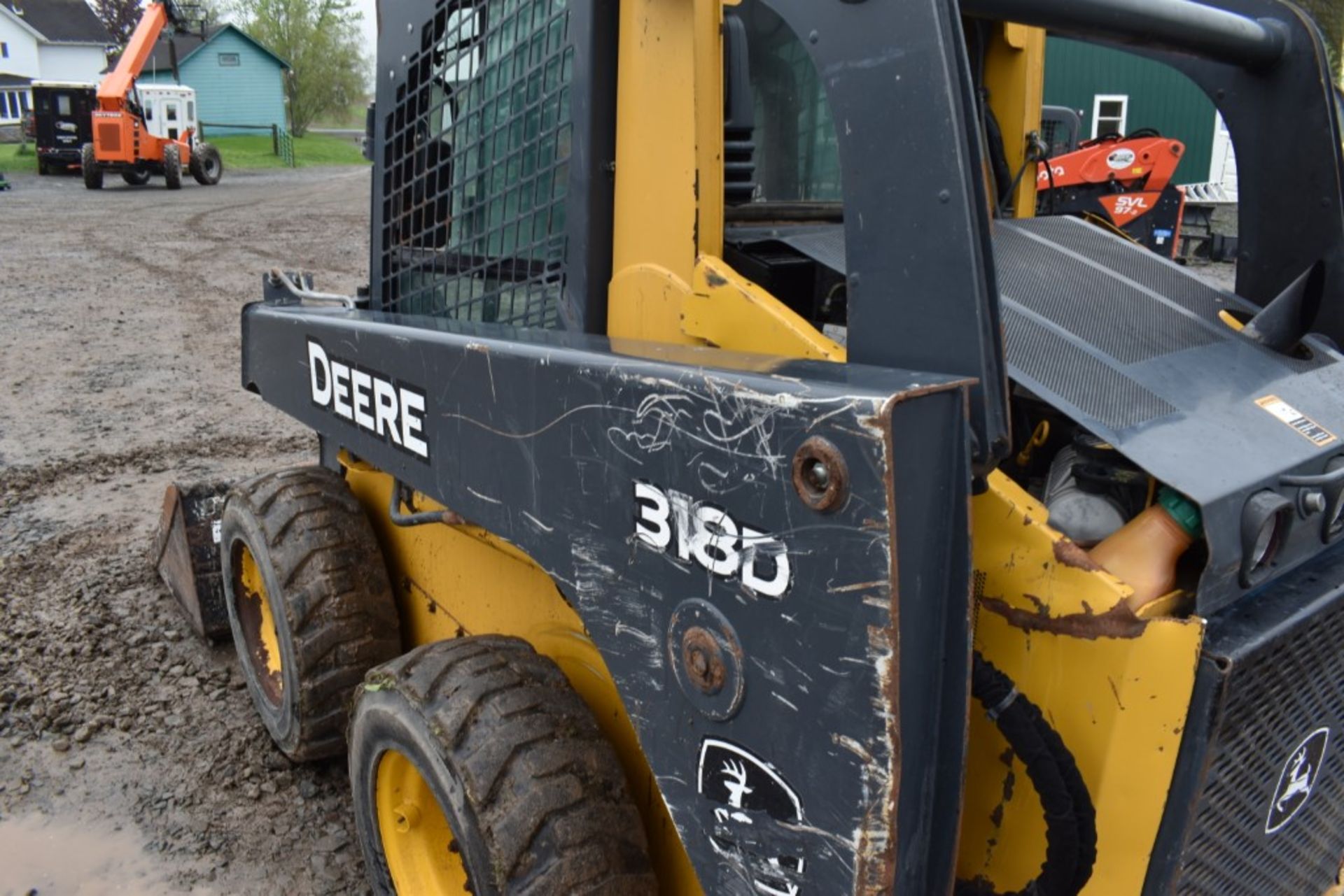 John Deere 318D Skid Steer 3488 Hours, Runs and Drives, Hydraulic Quick Attach, John Deere - Image 7 of 21