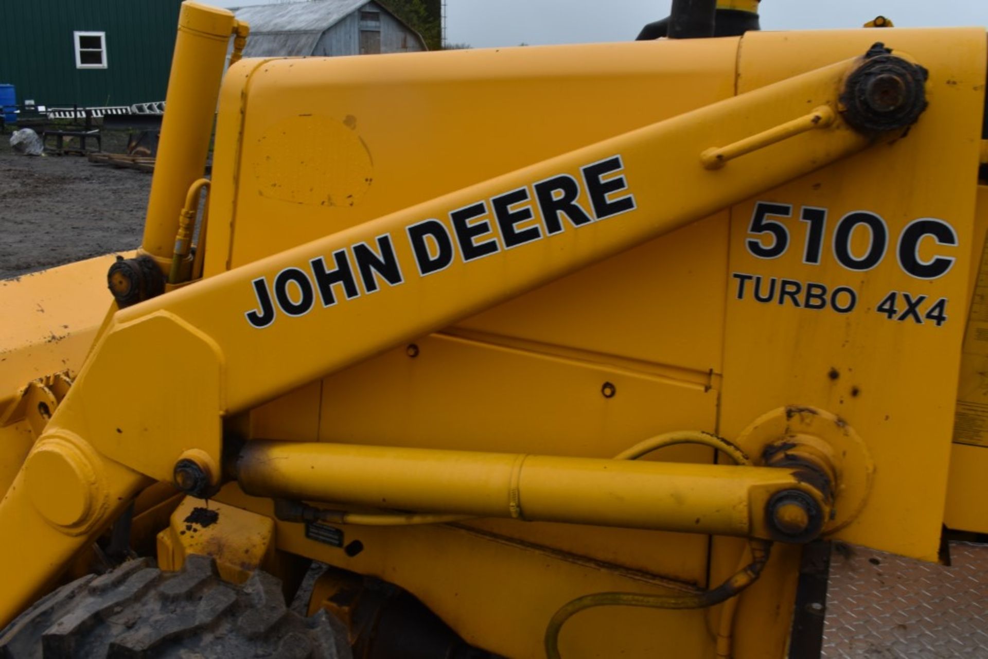 John Deere 510C Turbo Backhoe 5856 Hours, Runs and Operates, 4WD, 92" Bucket, Extendable Hoe, 24" - Image 14 of 33