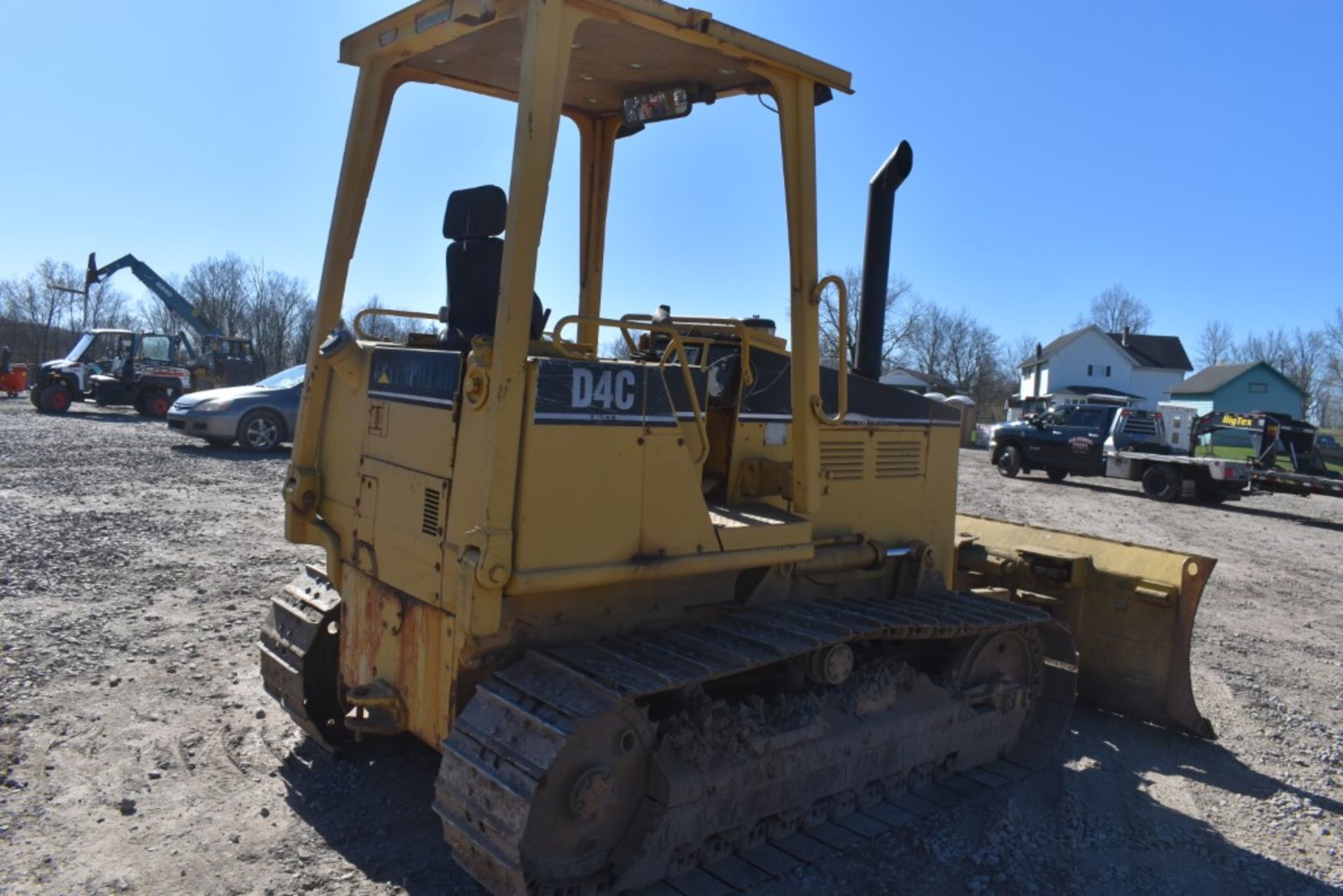 CAT D4C Series III Dozer 6067 Hours, Runs and Operates, 102" 6 Way Blade, 18" Tracks, ROPS, - Image 4 of 33