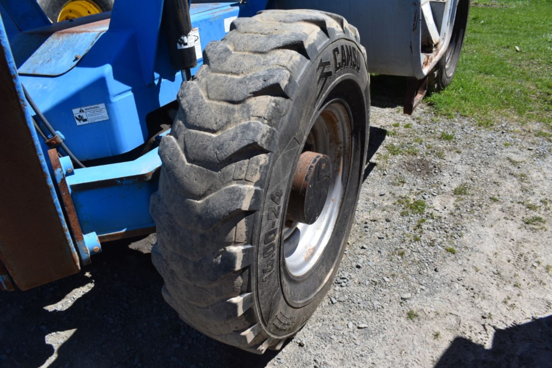 Genie GTH1056 Telehandler 1657 Hours, Very Hard Starting, Runs and Operates, 4WD, 4WS, 70" Forks, - Image 19 of 27