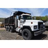 1997 Mack RD688S Dump Truck With Title, 316193 Miles, Runs and Drives, Mack E7-350 Engine, Eaton