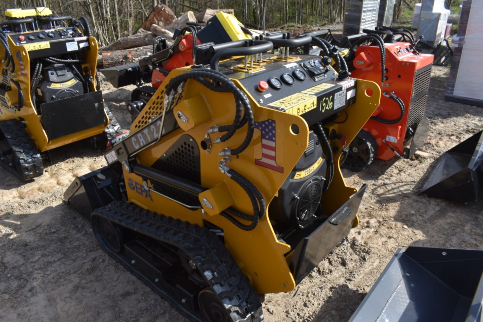 AGT Industrial CRT23 Skid Steer with Tracks Be Sure to Check Fluids, New, Mechanical Mini Quick - Image 3 of 10