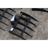 Miva Mini Excavator 19" Debris Rake Attachment New