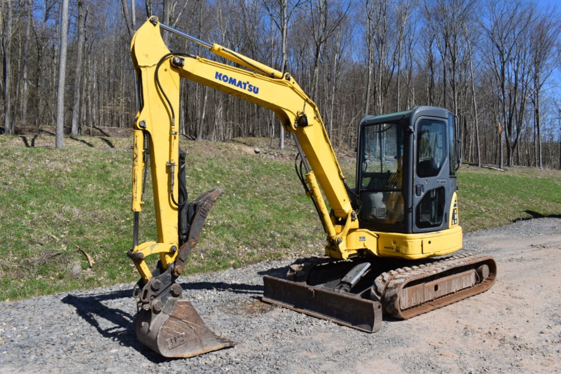 Komatsu PC50MR-2 Excavator 6643 Hours, Runs and Operates, WB 24" Bucket, WB Quick Coupler, Auxiliary
