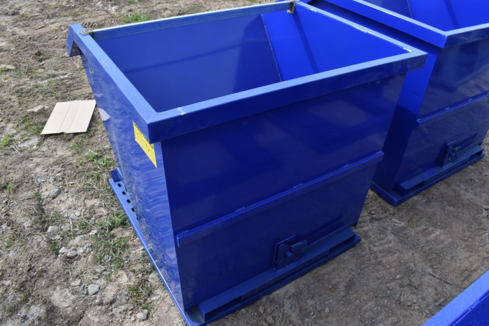 Fork Mounted Self Tipping Dumpster New - Image 2 of 3