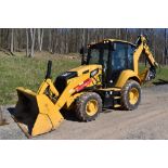 2017 CAT 420F2 Backhoe 2121 Hours, Runs and Operates, 4WD, CAT 89" 4 in 1 Bucket, Auxiliary