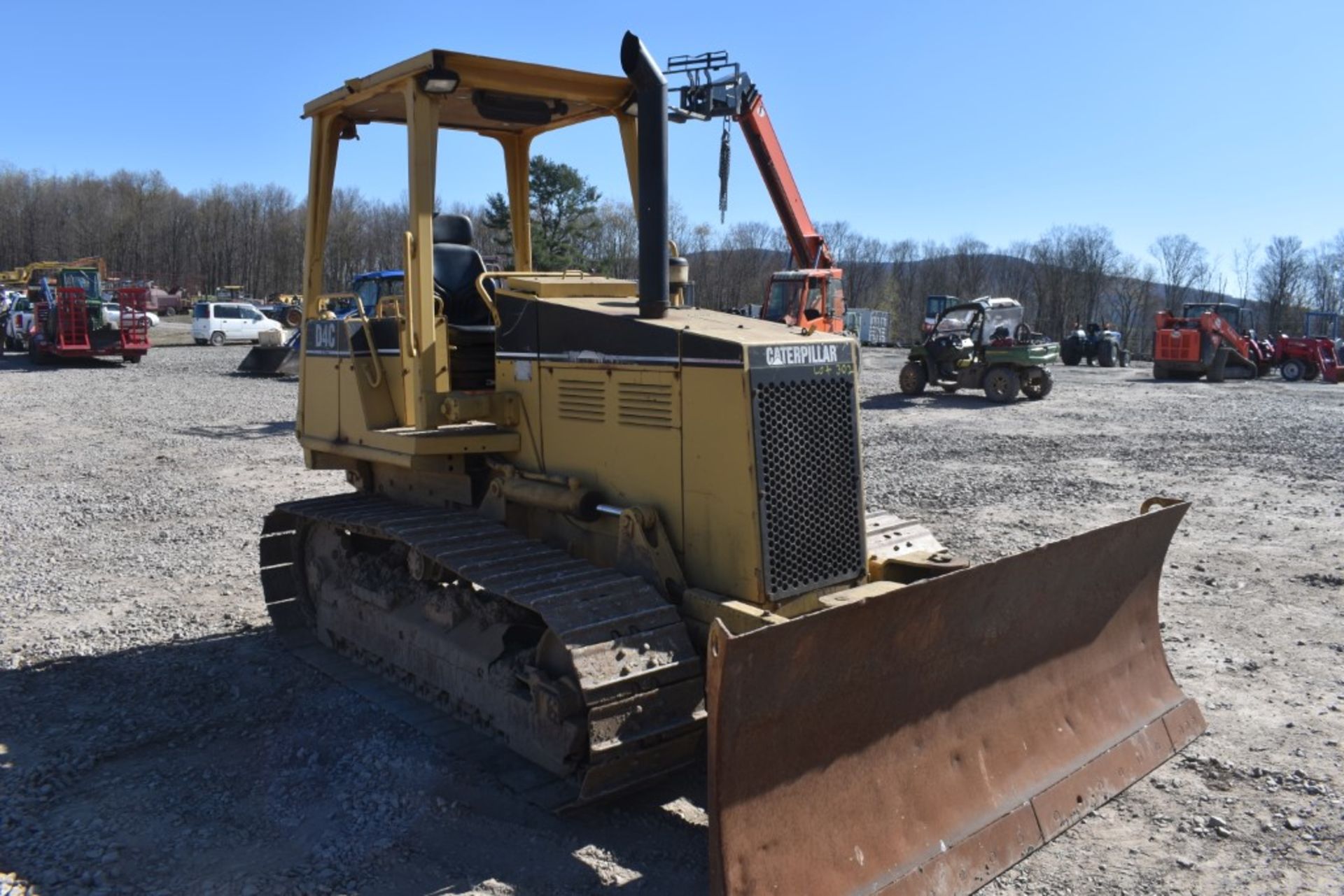 CAT D4C Series III Dozer 6067 Hours, Runs and Operates, 102" 6 Way Blade, 18" Tracks, ROPS, - Image 3 of 33