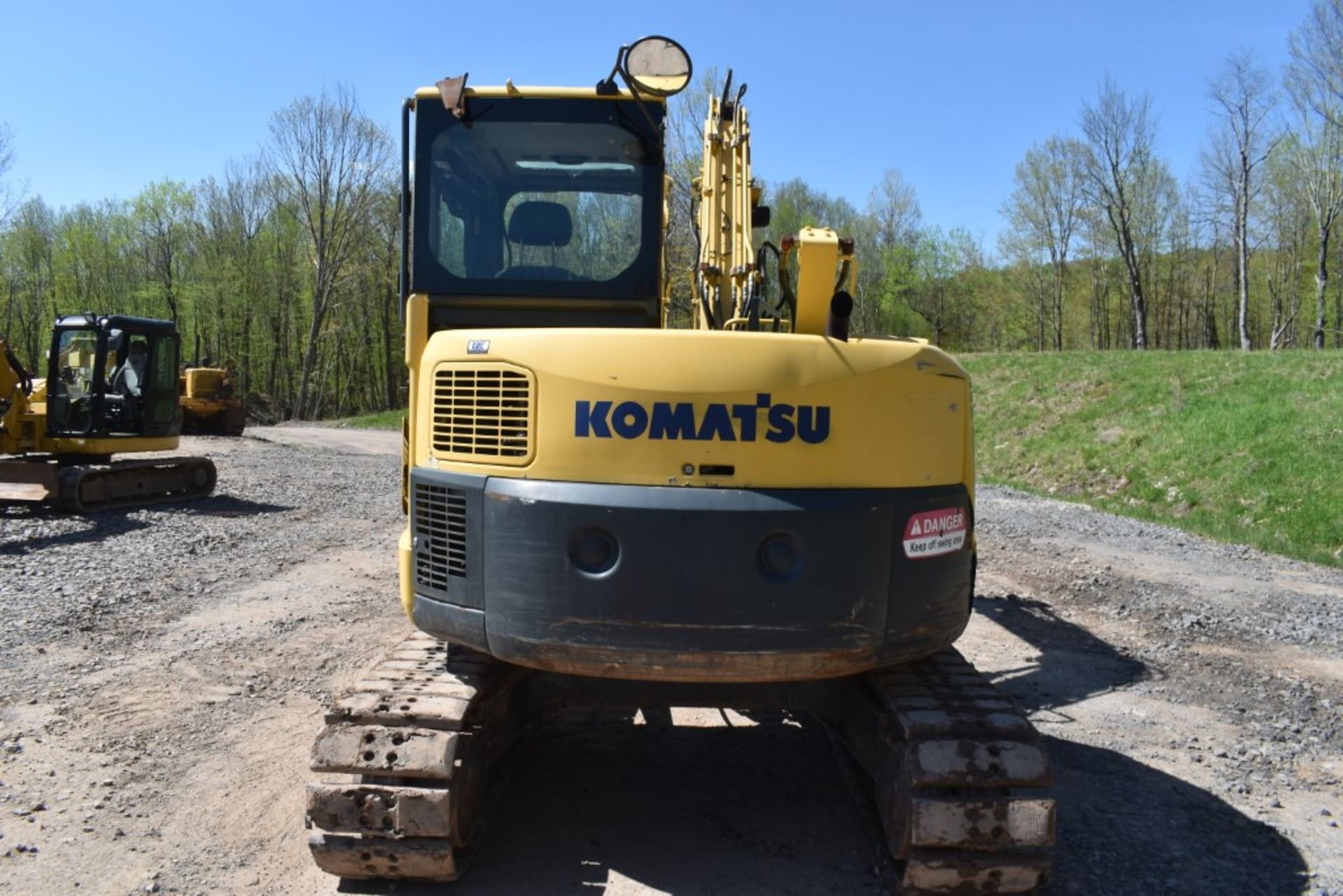 Komatsu PC88MR-8 Excavator 8704 Hours, Runs and Operates, WB 24" Bucket, Quick Coupler, Auxiliary - Image 17 of 49