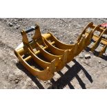 Toft 6R 36" Excavator Debris Rake New