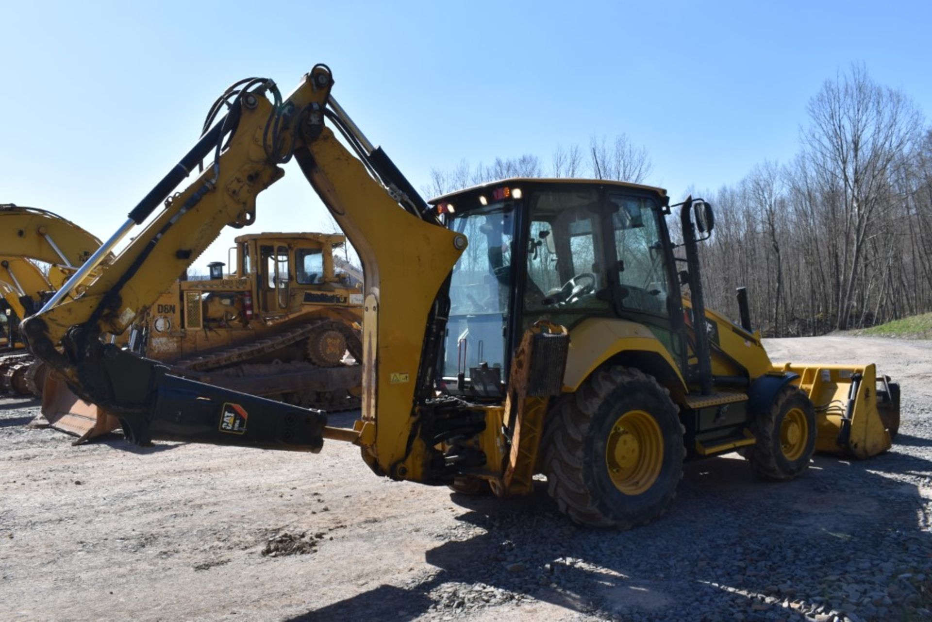 2018 CAT 420F2 Backhoe 2281 Hours, Runs and Operates, 4WD, CAT 89" 4 in 1 Bucket, Auxiliary - Image 5 of 31