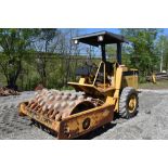 CAT CP-433C Padfoot Compactor 3626 Hours, Runs and Operates, 66" Drum, Canopy ROPS, Serial#