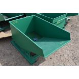 Mini Fork Mounted Self Tipping Dumpster New