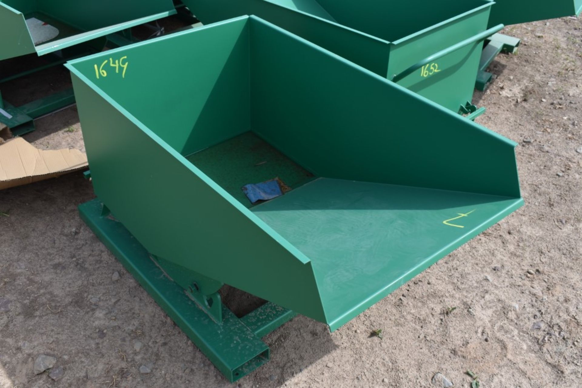 Mini Fork Mounted Self Tipping Dumpster New