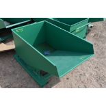 Mini Fork Mounted Self Tipping Dumpster New