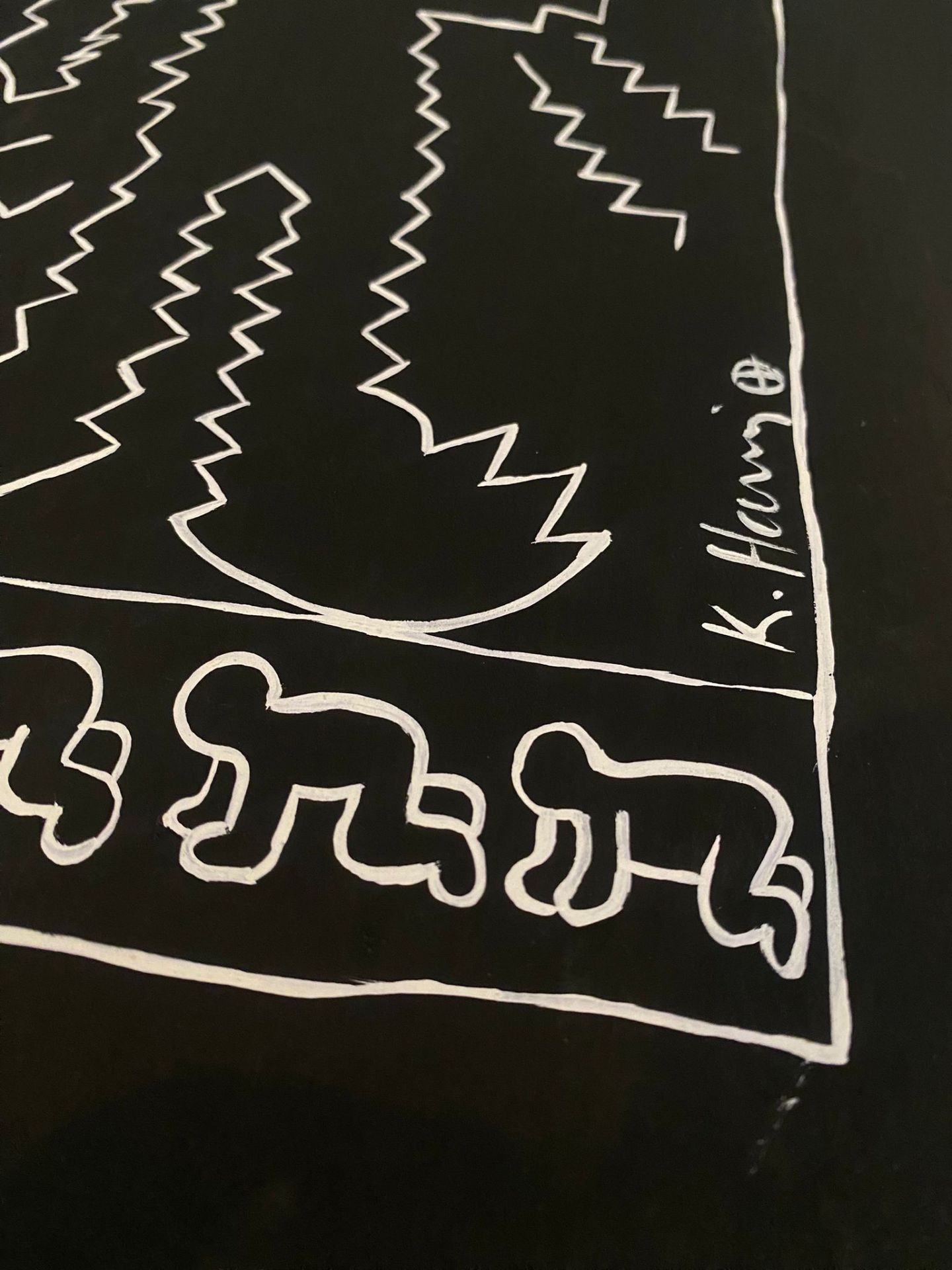 Keith HARING (1958-1990), Attribué à, Etats-Unis. Sans titre, circa 1984 - Image 3 of 3