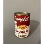 Andy WARHOL (1928-1987), Attribué à  Campbell’s Soup « Vegetable » 
