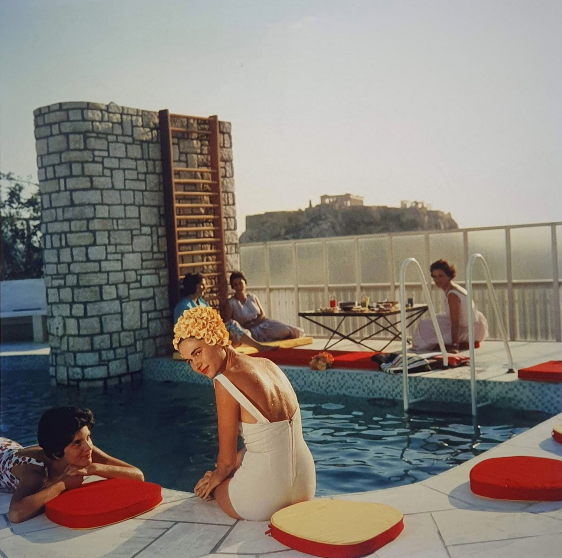 Slim AARONS (1916-2006)  Penthouse Pool  - Bild 2 aus 8