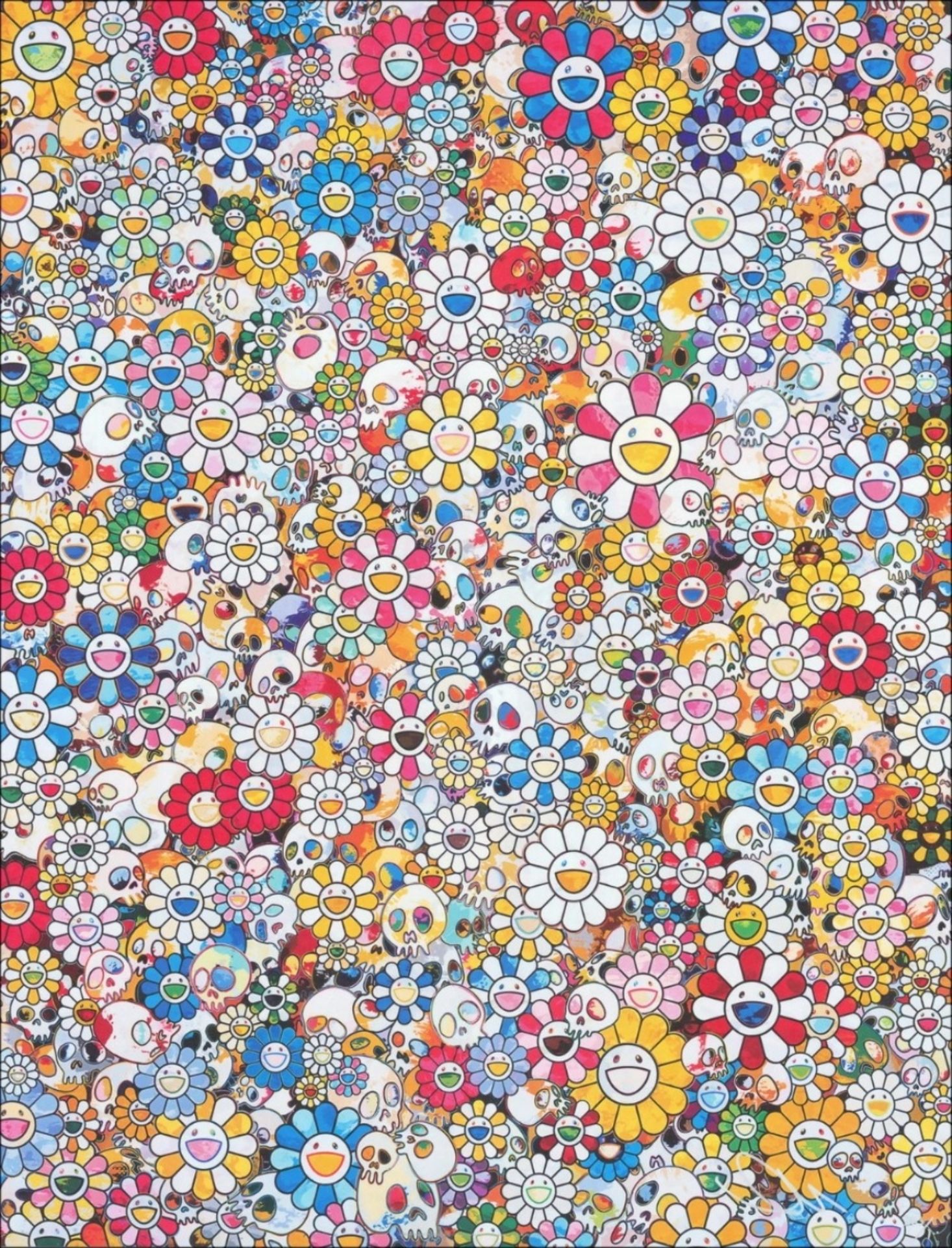 Takashi MURAKAMI (Né en 1962)  Sans titre 