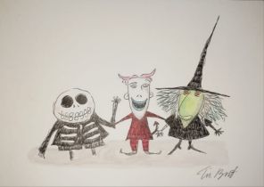 Tim BURTON (Né en 1958) Sans titre