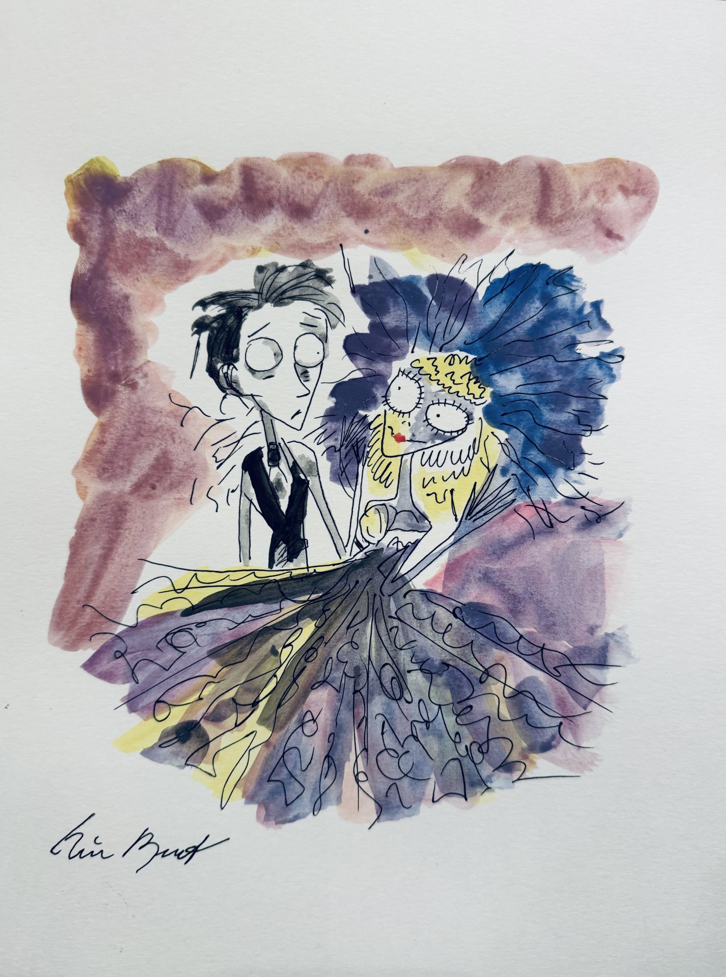 Tim BURTON (Né en 1958) Les Noces funèbres