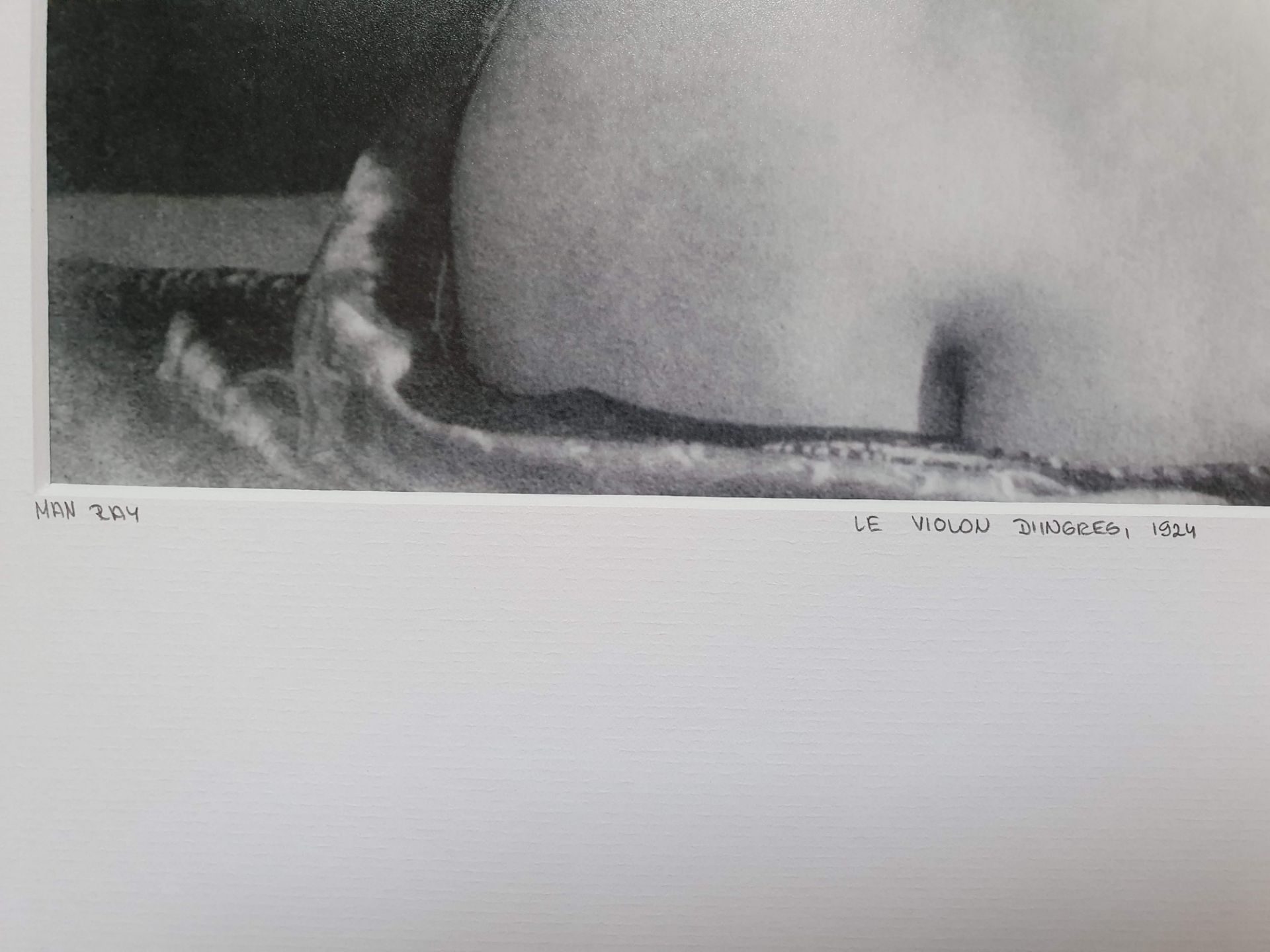 MAN RAY (Emmanuel Radnitsky, dit, 1890-1976) Le Violon d'Ingre, d’après l’original de 1924 - Bild 5 aus 5