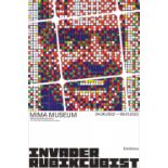 INVADER (Né en 1969)  Affiche de l'Exposition INVADER -RUBIKCUBIST 